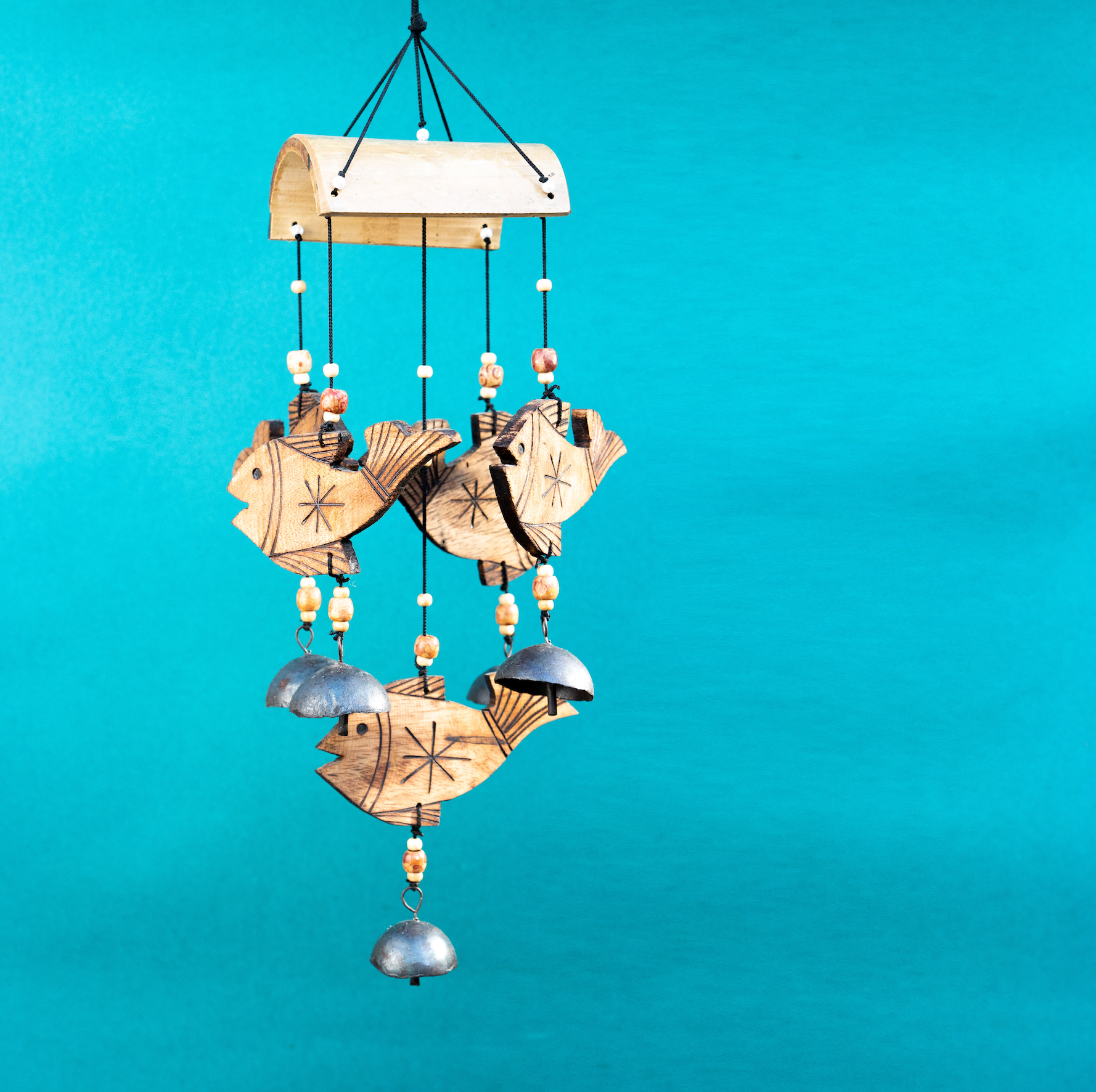 Wind Chime 5 Bell - Fish –