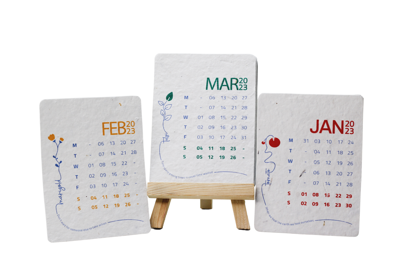 Seed Paper Plantable Calendars | BG61