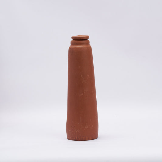 Large Conical Bottle | Terracotta