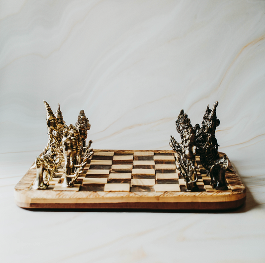 Handcrafted Dhokra Art Chess Board