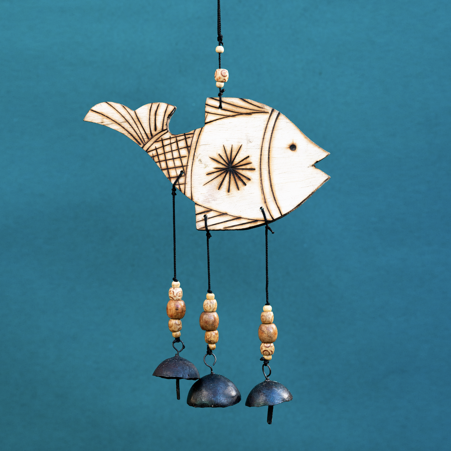Wind Chime 3 Bells - Fish